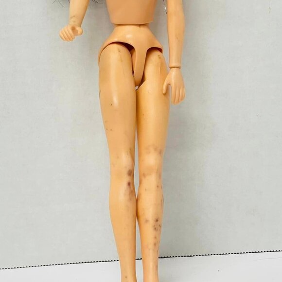 1985 Vintage Jetta , Jem and The Misfits Doll Black and silver hair - Picture 6 of 9